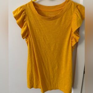 Banana Republic Malibu Tee in Warm Tan